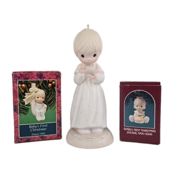 Precious Moments 102903 We Are All Precious in His Sight Holding Shell Figure - Picture 1 of 6